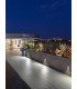 1 Light Outdoor Wall Light White IP44