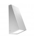1 Light Outdoor Wall Light Grey IP44