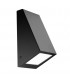 1 Light Outdoor Wall Light Black IP44