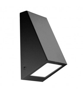 1 Light Outdoor Wall Light Black IP44