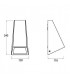 1 Light Outdoor Wall Light Black IP44