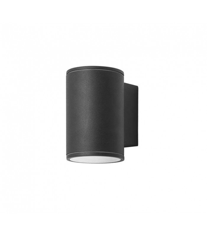 LED Outdoor Surface Mounted Wall Light Black IP54