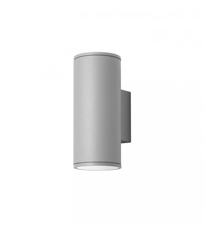 LED Outdoor Surface Mounted Wall Light Grey IP54