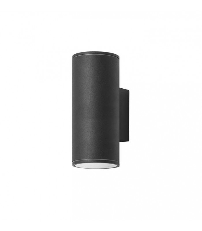 LED Outdoor Surface Mounted Wall Light Black IP54