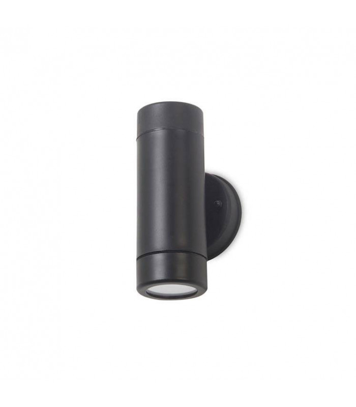 LED Outdoor Wall Light Black IP54
