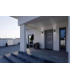 LED Outdoor Wall Light Black IP54
