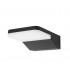 LED Outdoor Wall Light Black IP44