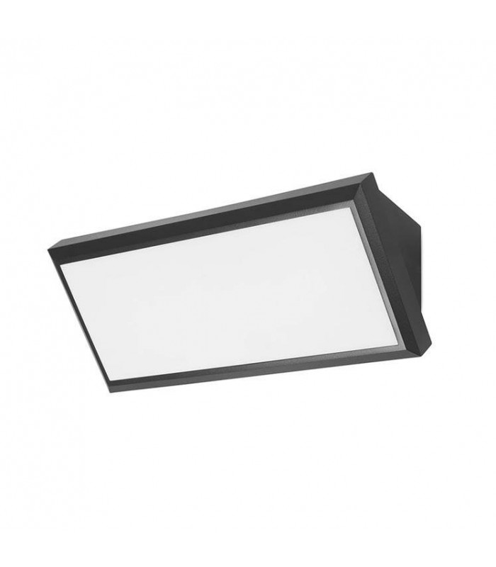 LED Outdoor Wall Light Black IP65