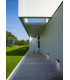LED Outdoor Wall Light Black IP65