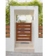 LED Outdoor Wall Light Grey IP44