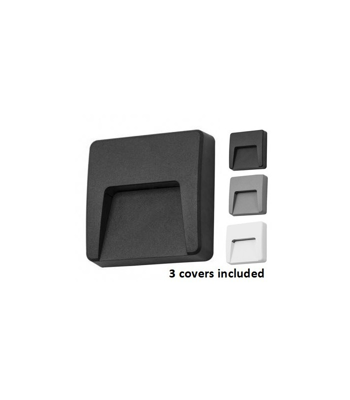 Outdoor Wall Light White, Black, Grey IP65, E27