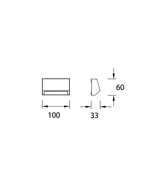 Outdoor Wall Light White, Black, Grey IP65, E27