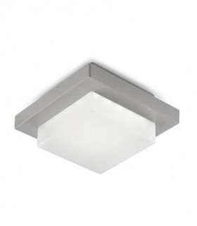 LED Outdoor Ceiling Light Grey IP54
