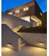 Outdoor Wall Light White, Black, Grey IP65, E27