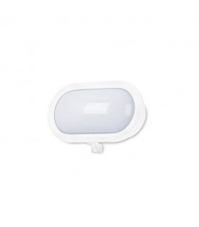 LED Outdoor Surface Mounted Wall Light White IP44