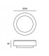 LED Outdoor Wall Light Stainless Steel IP44