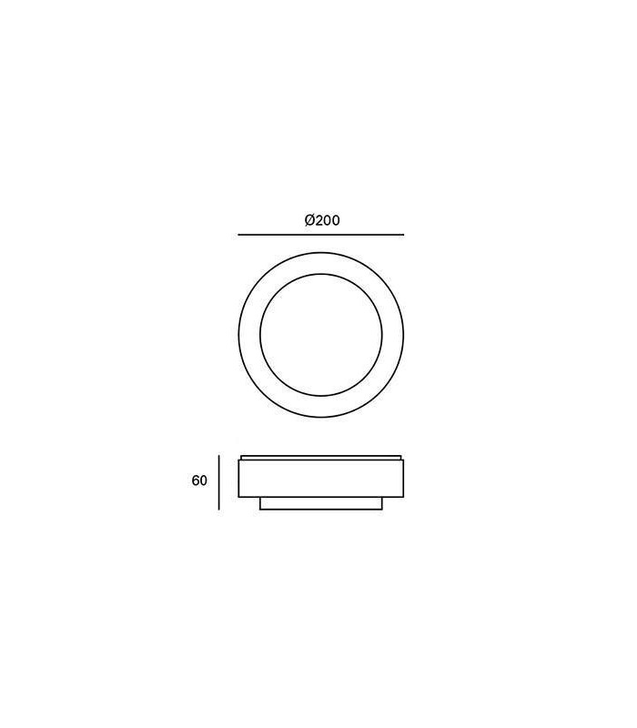 LED Outdoor Wall Light Stainless Steel IP44