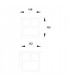 1 Light Outdoor Wall Lantern Rusty brown
