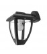 1 Light Outdoor Wall Lantern Black