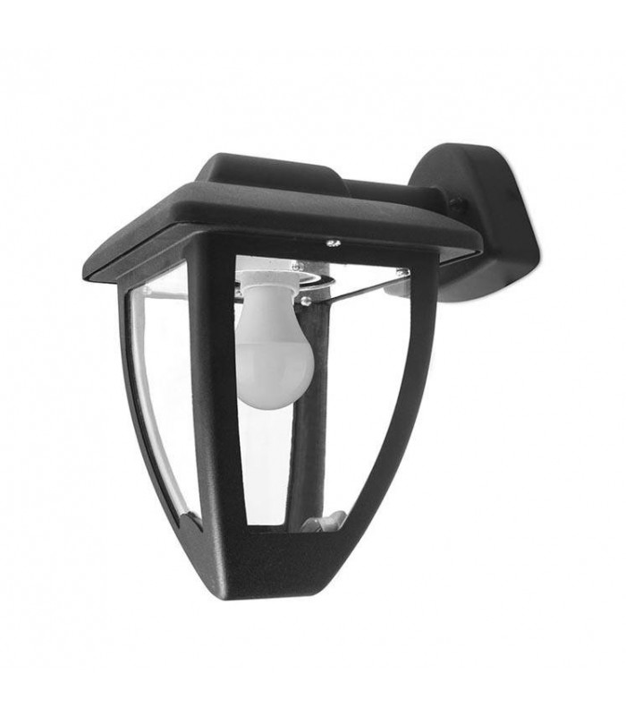 1 Light Outdoor Wall Lantern Black