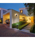 LED Outdoor Wall Light Black IP44