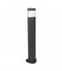 LED Outdoor Bollard Light Black IP65