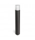 1 Light Outdoor Bollard Light Urban Grey IP44