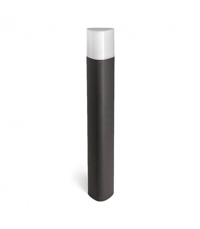 1 Light Outdoor Bollard Light Urban Grey IP44