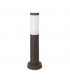 1 Light Outdoor Bollard Light Brown IP55