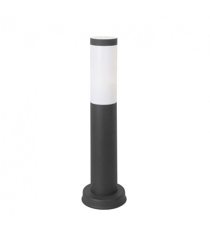 1 Light Outdoor Bollard Light Urban Grey IP55