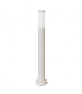 1 Light Outdoor Bollard Light White IP55