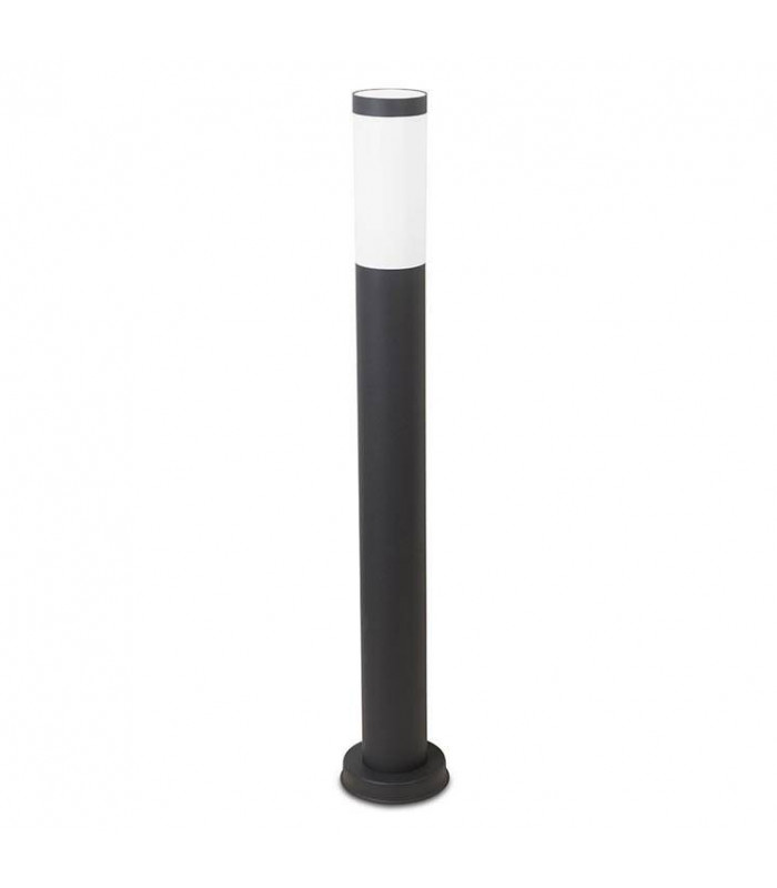 1 Light Outdoor Bollard Light Urban Grey IP55