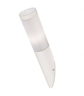 1 Light Outdoor Wall Light White IP55