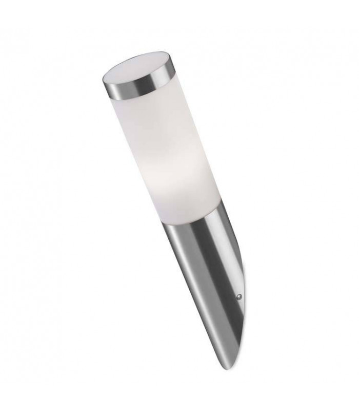 1 Light Outdoor Wall Light Stainless Steel Grey IP55