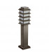 1 Light Outdoor Bollard Light Brown IP55