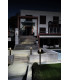 1 Light Outdoor Wall Light Brown IP55