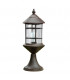 1 Light Outdoor Lamp Rusty Brown