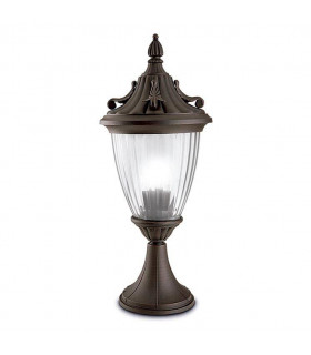 1 Light Outdoor Lamp Rusty Brown