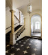 4 Light Outdoor Ceiling Pendant Light Antique Brass, Clear with Crystal Decor IP44, E14