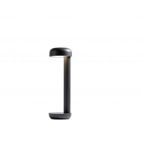 LED Outdoor Short Bollard Light White, Dark Grey IP65