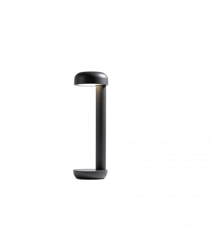 LED Outdoor Short Bollard Light White, Dark Grey IP65