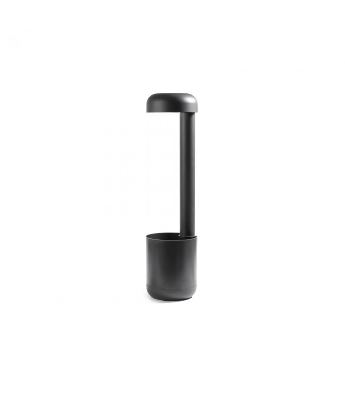 LED Outdoor Tall Bollard Light White, Dark Grey IP65