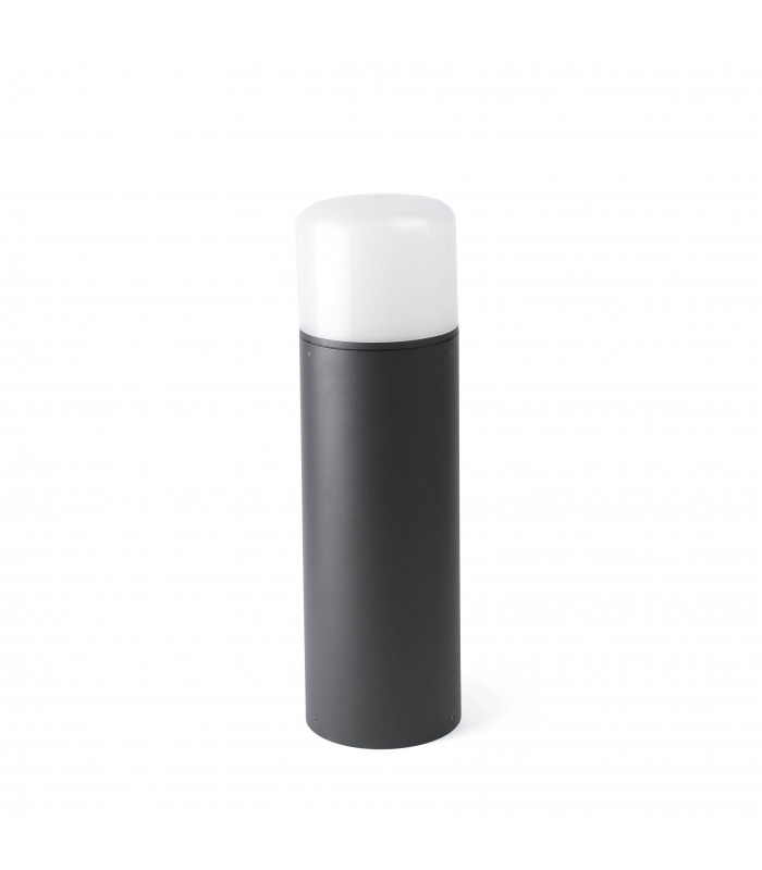 LED Outdoor Bollard Light White, Dark Grey IP65