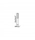 LED Outdoor Short Bollard Light Dark Grey IP54