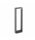 LED Outdoor Short Bollard Light Dark Grey IP54