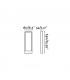 LED Outdoor Bollard Light Dark Grey IP54