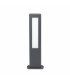 LED Outdoor Short Bollard Light Dark Grey IP54