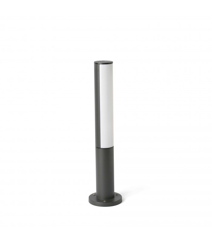 LED Outdoor Short Bollard Light Dark Grey IP54