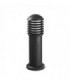 1 Light Medium Outdoor Bollard Light Urban Grey IP44