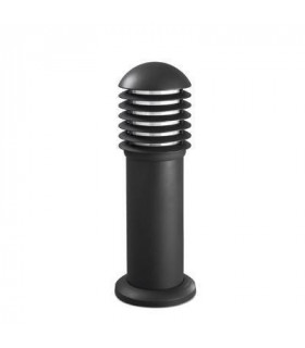 1 Light Medium Outdoor Bollard Light Urban Grey IP44